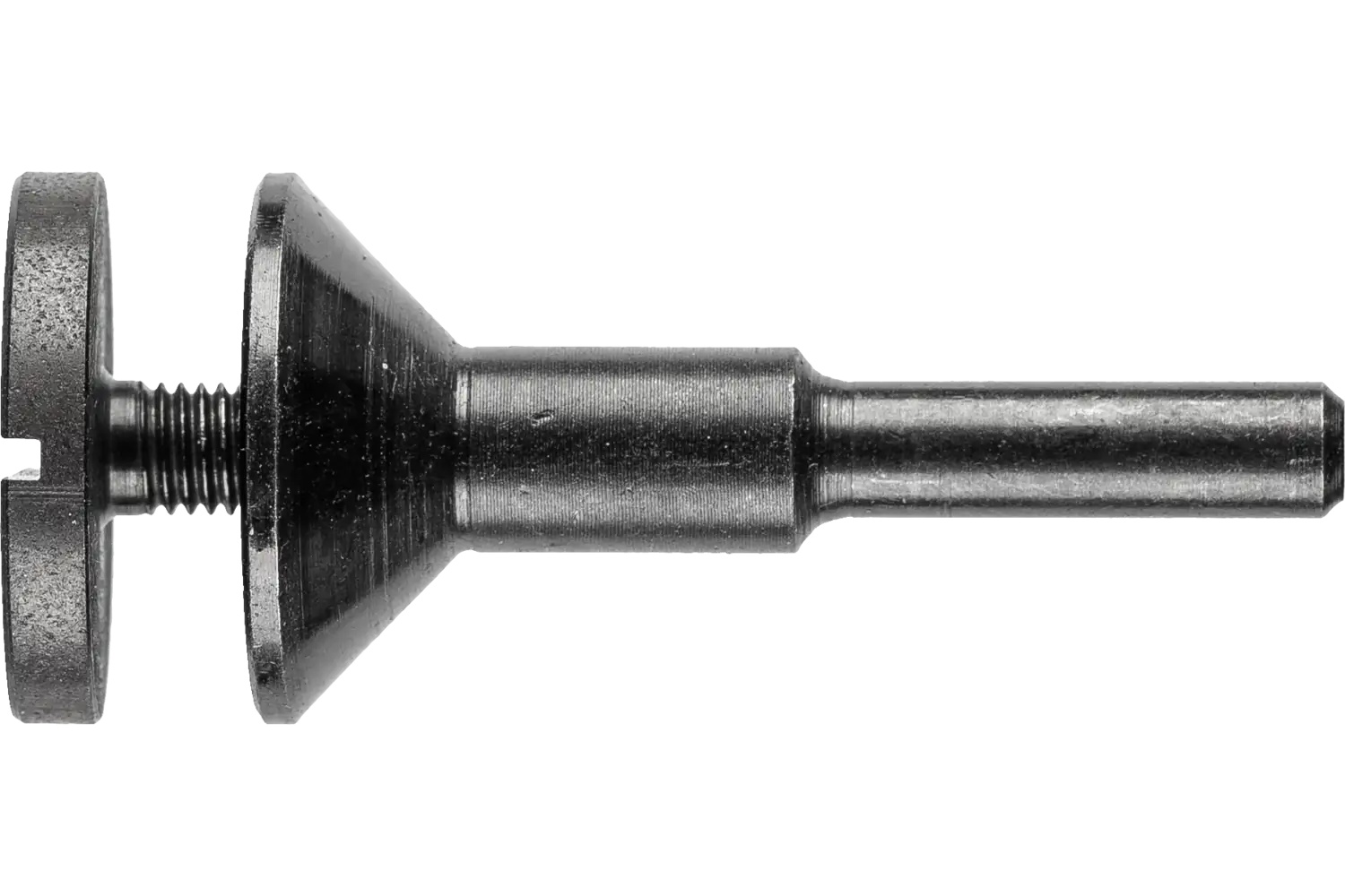 Picture of Pferd Die Grinder Cut-Off Wheel Mandrel, 1/4" Shank, 1/4" Arbor, 1" Flange